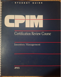 Image of Inventory management : certification review course