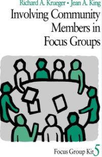 Involving community members in focus groups