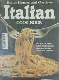 Image of Italian cook book