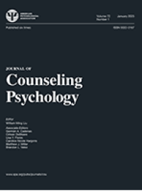Image of Journal of Counseling Psychology