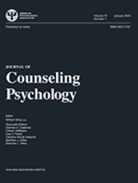 Image of Journal of Counseling Psychology