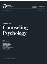 Image of Journal of Counseling Psychology