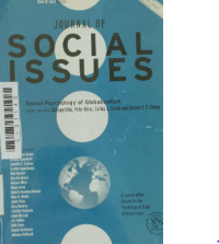Image of Journal of social issues