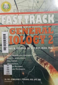 Image of K to 12 curriculum complaint : fast track in general biology 2