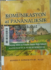 Image of Komunikasyon at pananaliksik sa ika at kulturang pilipno