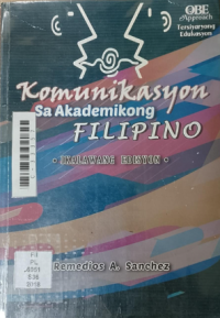 Image of Komunikasyon sa akademikong filipino