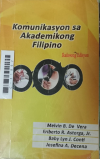 Image of Komunikasyon sa akademikong filipino