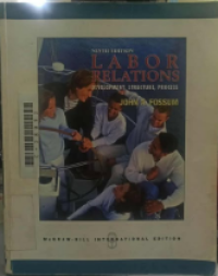 Image of Labor relations development, structure, process