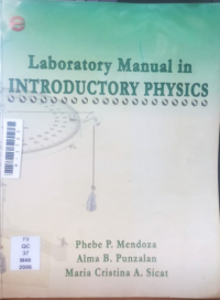 Image of Laboratory manual in introductory physics