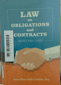 Image of Law on obligations and contracts
