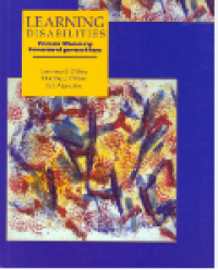 Learning disabilities from theory toward practice