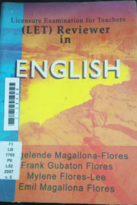 Image of LET reviewer in English