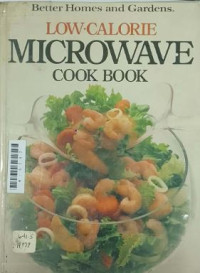 Image of Low calorie microwave cook book
