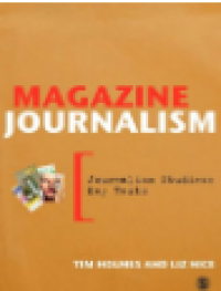 Image of Magazine journalism journalism studies key text