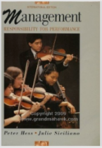 Image of Management responsibility for performance