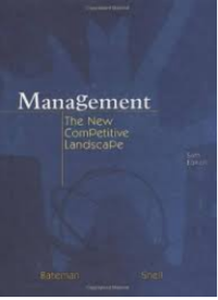 Management the new competitive landscape