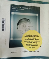 Image of Managerial accounting