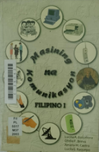 Image of Masining na komunikasyon: Filipino I