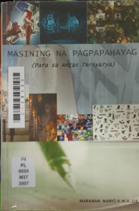 Image of Masining na pagpapahayag: Para sa antas tersyarya