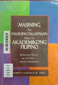 Image of Masining na pakikipagtalastasan para sa akademikong filipino