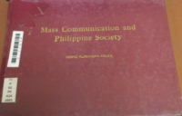 Image of Mass communication and Philippine society