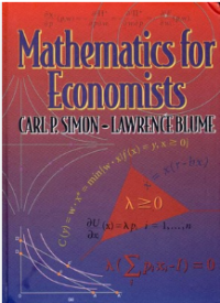 Image of Mathematics for economist