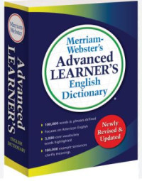 Image of Merriam Webster's advanced learner's English dictionary