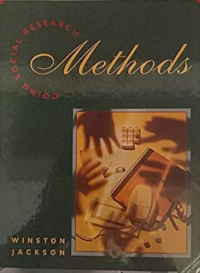 Image of Methods: doing social research