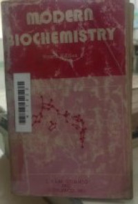 Image of Modern biochemistry