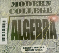 Modern college algebra