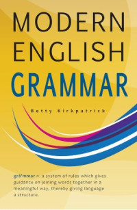 Image of Modern english grammar