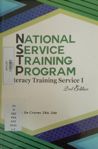 Image of National service training program: Literacy training service 1