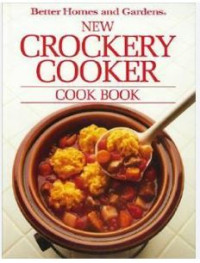 Image of New crockery cooker cook book