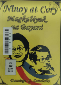 Image of Ninoy at Cory Magkabiak na Bayani