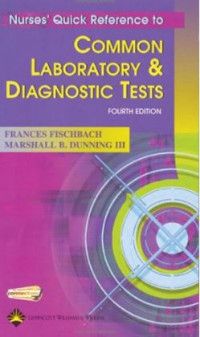 Image of Nurse quick reference to common laboratory & diagnostic tests