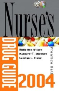 Image of Nurse's drug guide 2004
