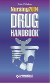 Image of Nursing 2004 drug handbook