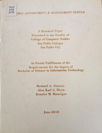 Image of ODCC Appointment & Management System