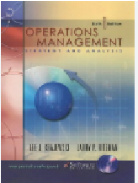 Operations management : strategy and analysis