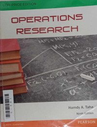 Operations research an introduction
