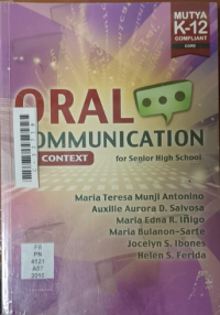 Image of Oral communication