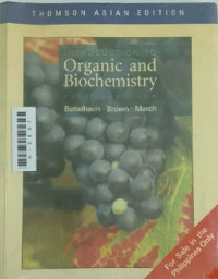 Image of Organic and biochemistry