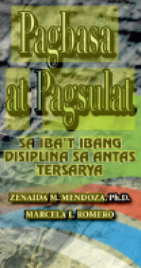 Image of Pagbasa at pagsulat sa iba't ibang disiplina sa antas tersarya