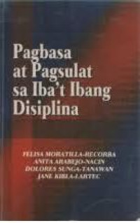 Image of Pagbasa at pagsulat sa ibat-ibang disiplina