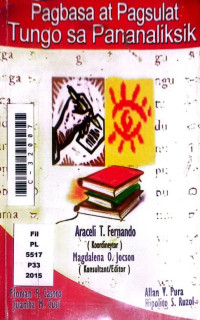 Image of Pagbasa at pagsulat tungo sa pananaliksik