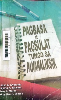Image of Pagbasa at pagsulat tungo sa pananaliksik