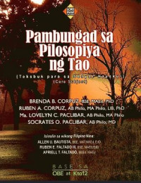 Image of Pambungad sa pilosopiya ng tao