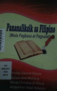 Image of Pananaliksik sa filipino (mula sa pagbasa at pagsulat)