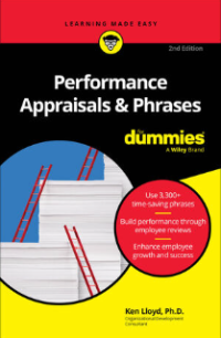 Image of Performance appraisals & phrases: for dummies a Wiley brand