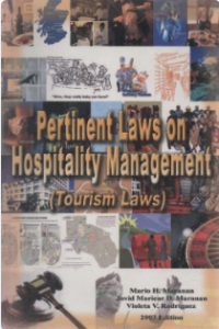 Image of Pertinent laws on hospitality management: tourism laws